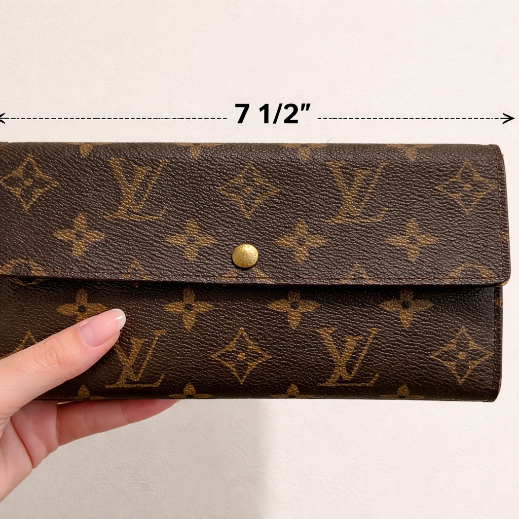 Authentic Louis Vuitton Porte Tresor International Wallet W/ Box, Bag And Cert